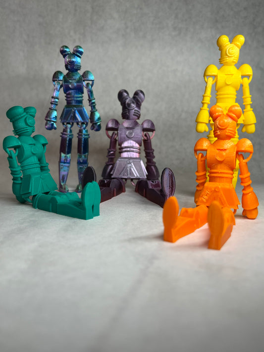 Articulated RoseBot 3D Print File